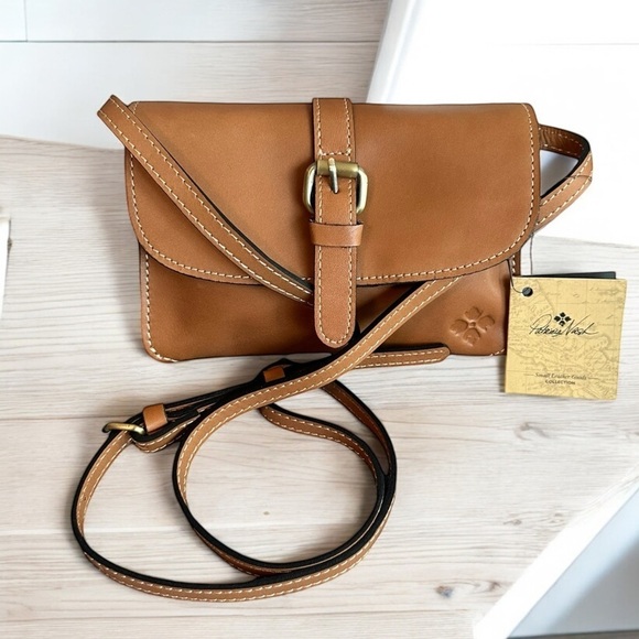 Patricia Nash Leather Torri Crossbody Bag - Picture 1 of 12